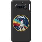 Чорний чохол BoxFace Nothing Phone (4a) NASA