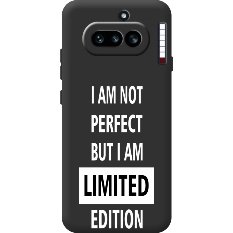 Чорний чохол BoxFace Nothing Phone (4a) Limited Edition