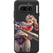 Чорний чохол BoxFace Nothing Phone (4a) Happy Harley Quinn