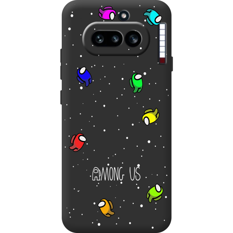 Чорний чохол BoxFace Nothing Phone (4a) Among Us Invisible