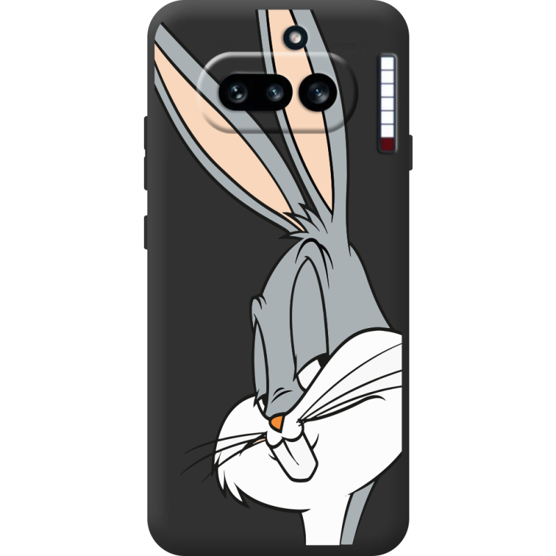 Чорний чохол BoxFace Nothing Phone (4a) Lucky Rabbit