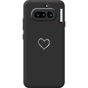 Чорний чохол BoxFace Nothing Phone (4a) My Heart