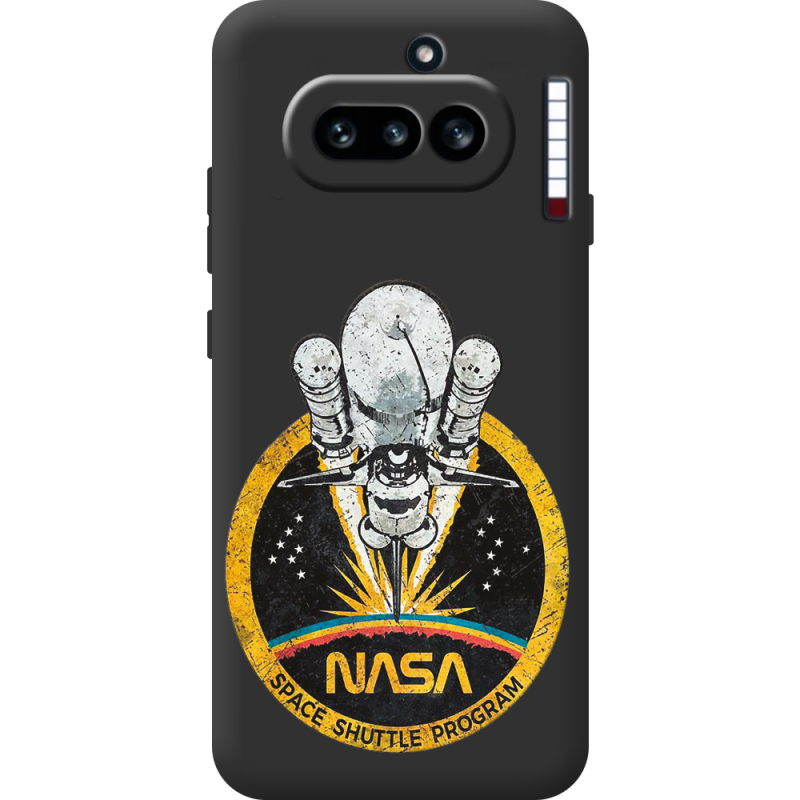 Чорний чохол BoxFace Nothing Phone (4a) NASA Spaceship