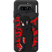 Чорний чохол BoxFace Nothing Phone (4a) Учиха Итачи