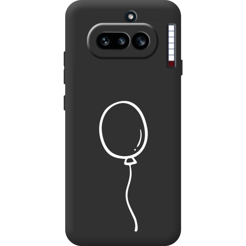 Чорний чохол BoxFace Nothing Phone (4a) Balloon