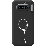 Чорний чохол BoxFace Nothing Phone (4a) Balloon