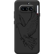 Чорний чохол BoxFace Nothing Phone (4a) Dove