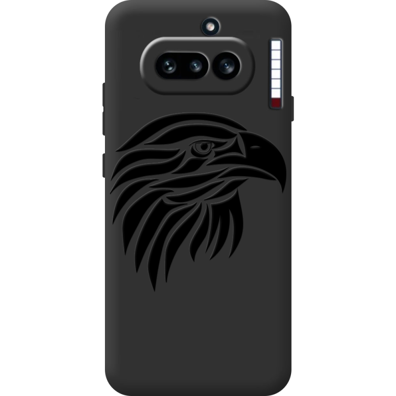Чорний чохол BoxFace Nothing Phone (4a) Eagle