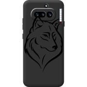 Чорний чохол BoxFace Nothing Phone (4a) Wolf
