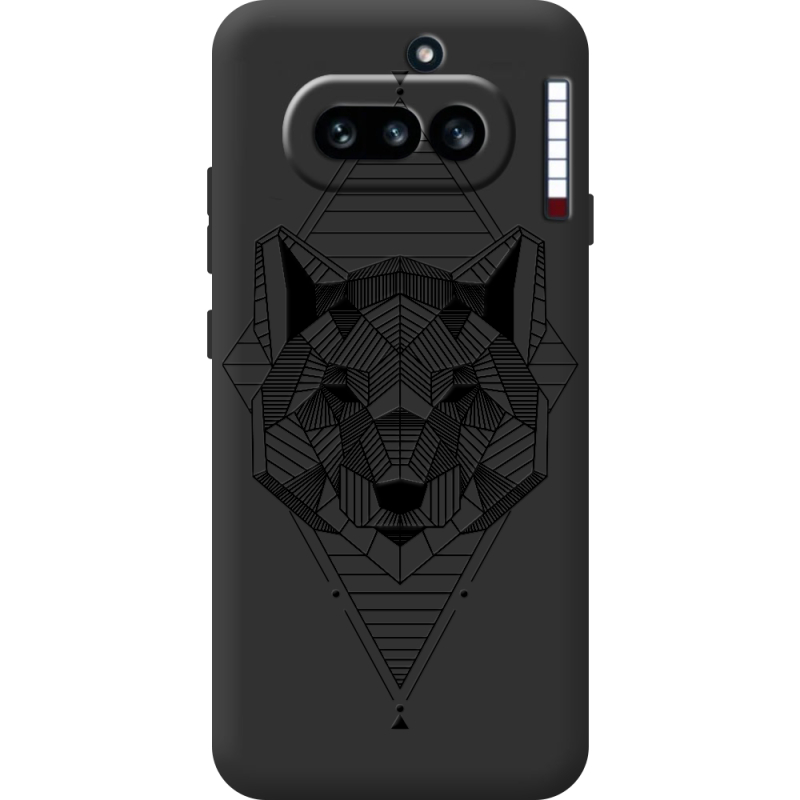 Чорний чохол BoxFace Nothing Phone (4a) 