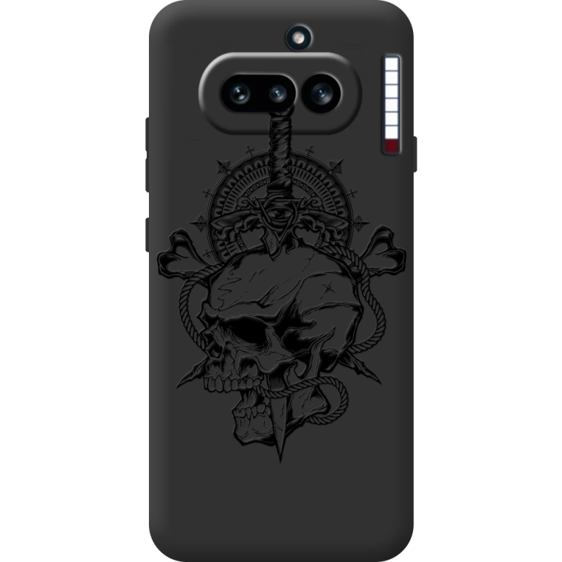 Чорний чохол BoxFace Nothing Phone (4a) 