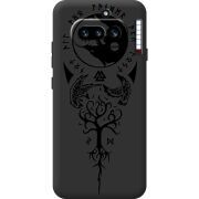 Чорний чохол BoxFace Nothing Phone (4a) Hugin and Munin