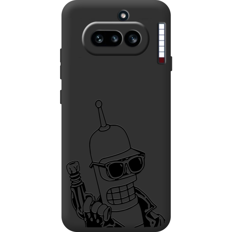 Чорний чохол BoxFace Nothing Phone (4a) 