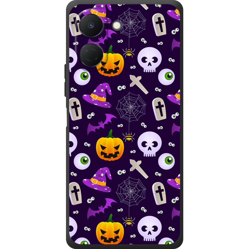 Чохол BoxFace Tecno Go 3 Halloween Purple Mood