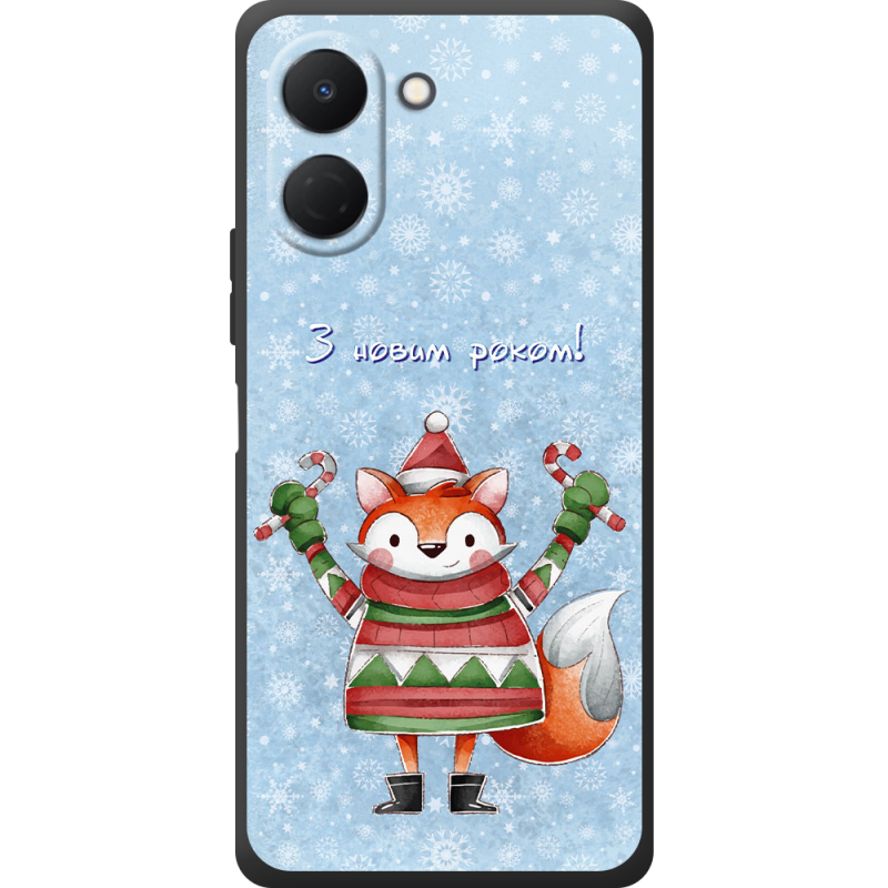 Чохол BoxFace Tecno Go 3 Fox З новим роком!