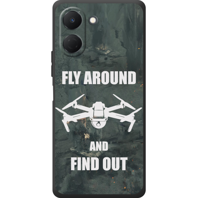 Чохол BoxFace Tecno Go 3 Дрон Fly Around