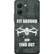 Чохол BoxFace Tecno Go 3 Дрон Fly Around