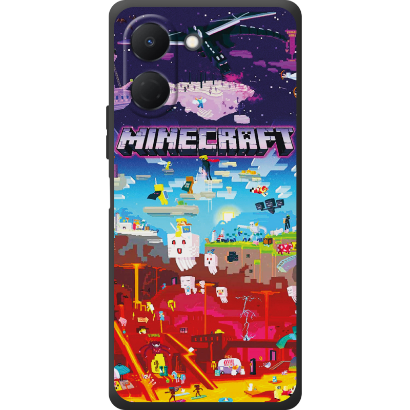 Чохол BoxFace Tecno Go 3 Minecraft World Beyond