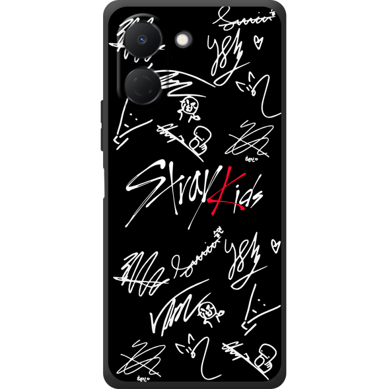 Чохол BoxFace Tecno Go 3 Stray Kids автограф