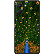 Чохол BoxFace Tecno Go 3 Peacocks Tail