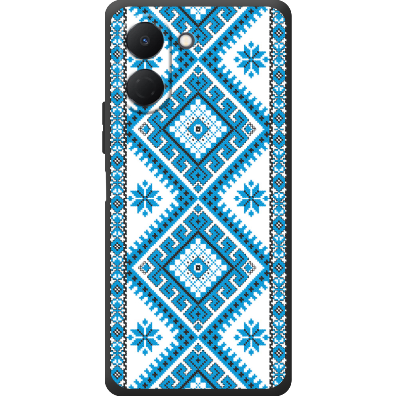 Чохол BoxFace Tecno Go 3 Блакитний Орнамент