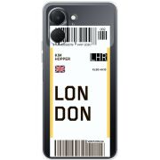 Прозорий чохол BoxFace Tecno Spark Go 3 Ticket London
