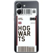 Прозорий чохол BoxFace Tecno Spark Go 3 Ticket Hogwarts