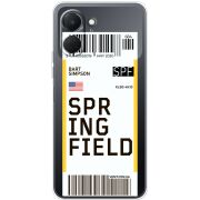 Прозорий чохол BoxFace Tecno Spark Go 3 Ticket Springfield