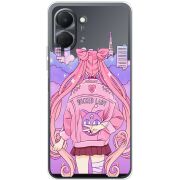 Прозорий чохол BoxFace Tecno Spark Go 3 Wiked Lady