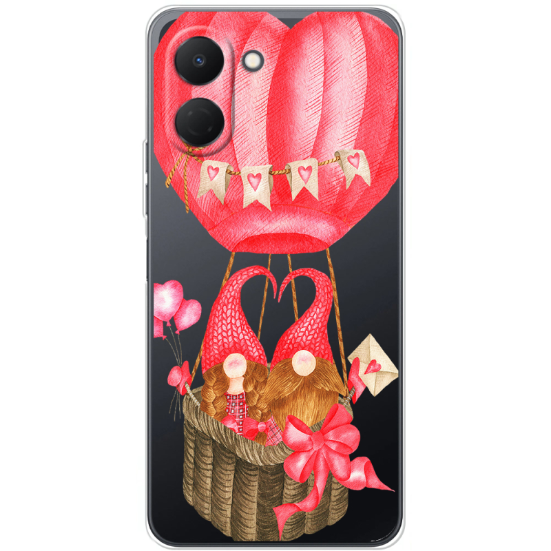 Прозорий чохол BoxFace Tecno Spark Go 3 Valentine Dwarfs