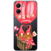 Прозорий чохол BoxFace Tecno Spark Go 3 Valentine Dwarfs