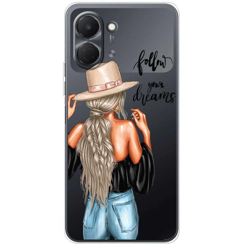 Прозорий чохол BoxFace Tecno Spark Go 3 Follow Your Dreams
