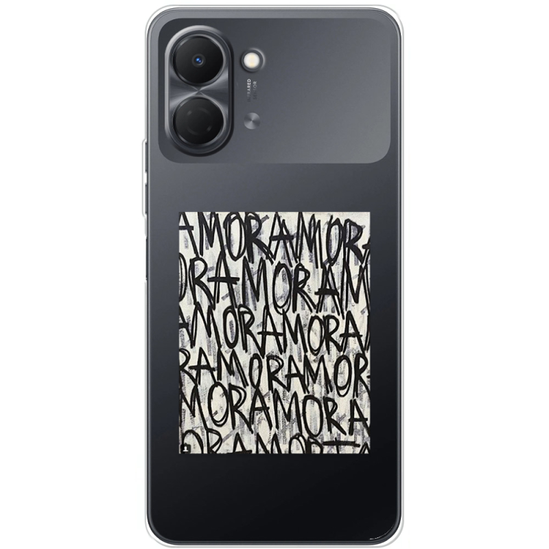 Прозорий чохол BoxFace Tecno Spark Go 3 Amor Amor