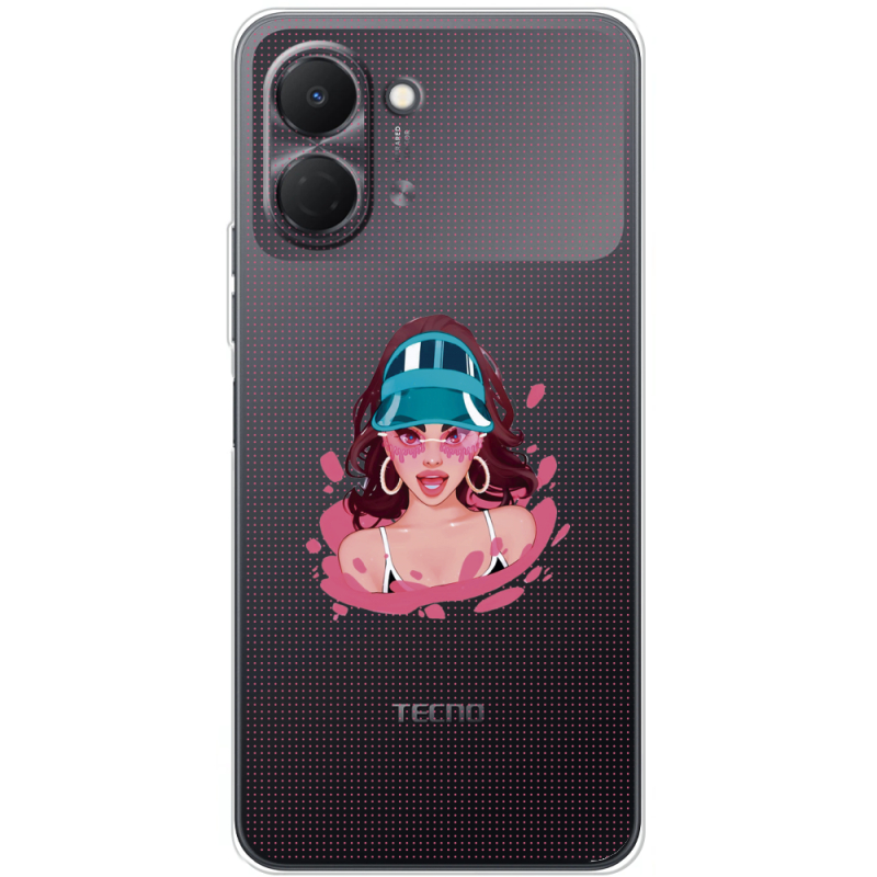 Прозорий чохол BoxFace Tecno Spark Go 3 Selena Gomez