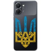 Прозорий чохол BoxFace Tecno Spark Go 3 Gold Trident