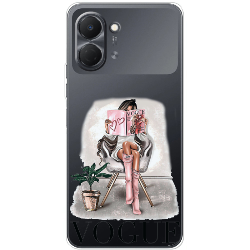 Прозорий чохол BoxFace Tecno Spark Go 3 VOGUE