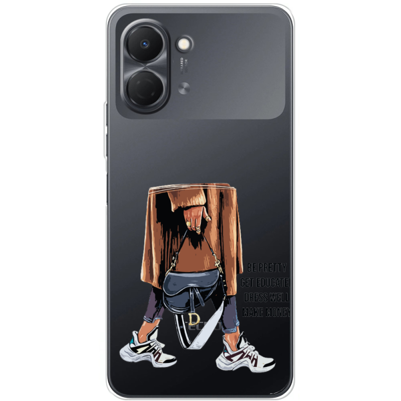 Прозорий чохол BoxFace Tecno Spark Go 3 Motivation