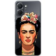 Прозорий чохол BoxFace Tecno Spark Go 3 Фрида Кало