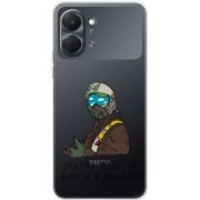 Прозорий чохол BoxFace Tecno Spark Go 3 Привид Києва