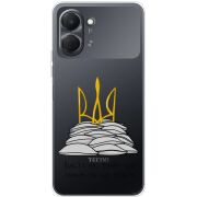 Прозорий чохол BoxFace Tecno Spark Go 3 Вистоїм тому що знаєм