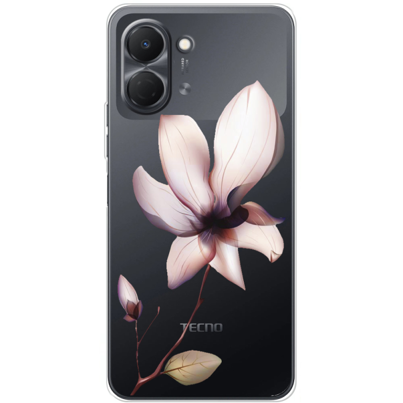 Прозорий чохол BoxFace Tecno Spark Go 3 Magnolia