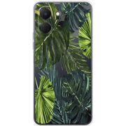 Прозорий чохол BoxFace Tecno Spark Go 3 Palm Tree