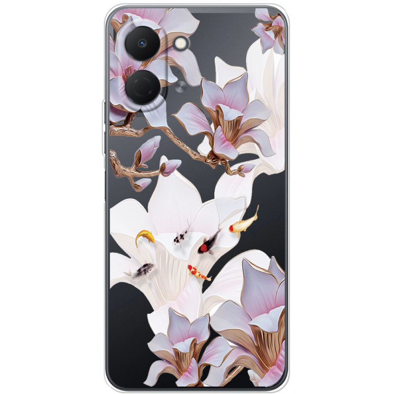 Прозорий чохол BoxFace Tecno Spark Go 3 Chinese Magnolia