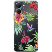 Прозорий чохол BoxFace Tecno Spark Go 3 Tropical