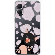 Прозорий чохол BoxFace Tecno Spark Go 3 Meow