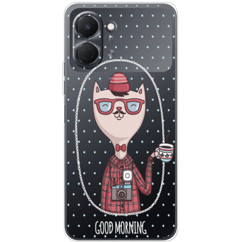 Прозорий чохол BoxFace Tecno Spark Go 3 Good Morning