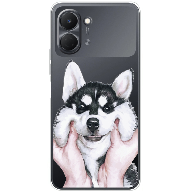 Прозорий чохол BoxFace Tecno Spark Go 3 Husky