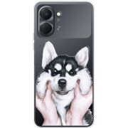 Прозорий чохол BoxFace Tecno Spark Go 3 Husky