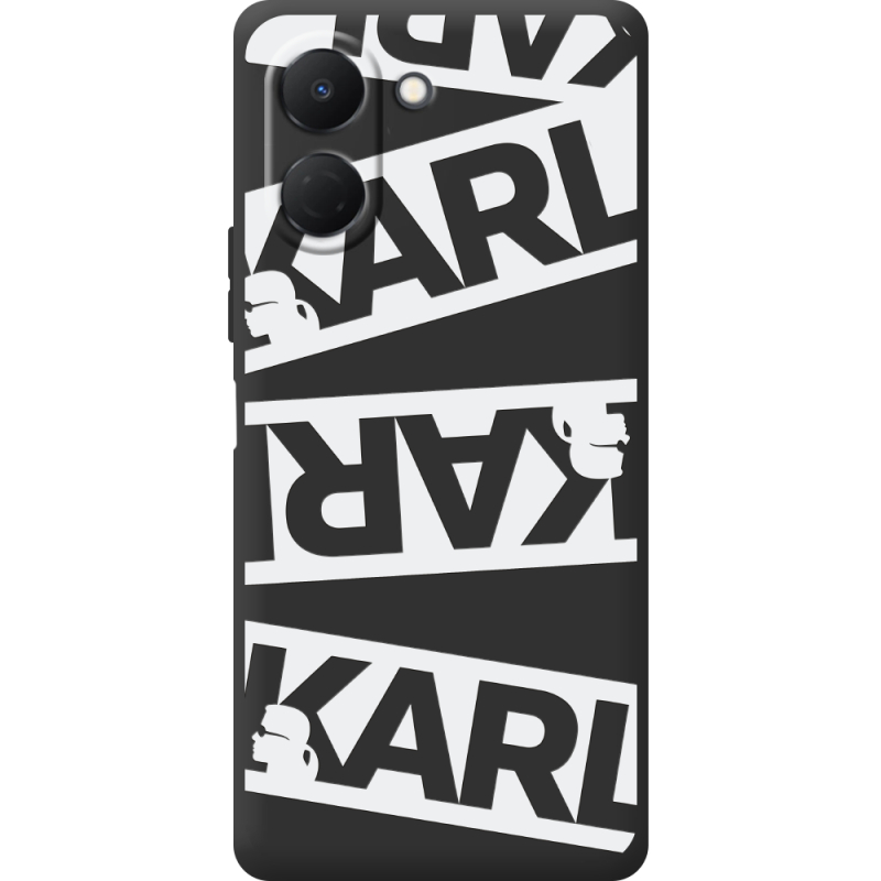 Чорний чохол BoxFace Tecno Spark Go 3 White Karl