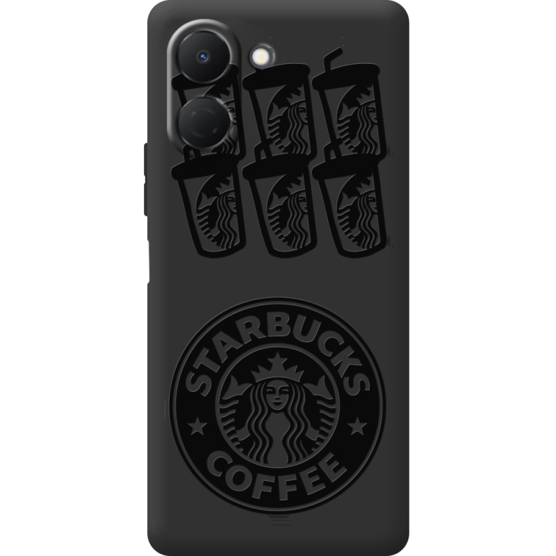 Чорний чохол BoxFace Tecno Spark Go 3 Black Coffee